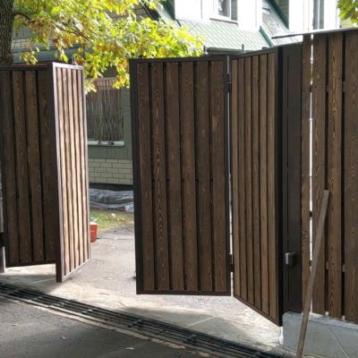 Купите и Закажите Ворота Гармошка: Лучшая Цена от 47445 руб, Установка под Ключ и Доставка в Мурманске и по Области