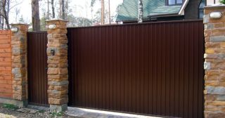 Купить откатные ворота консольные Мурманск, цена от 2807 руб.